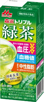 森永トリプル 緑茶